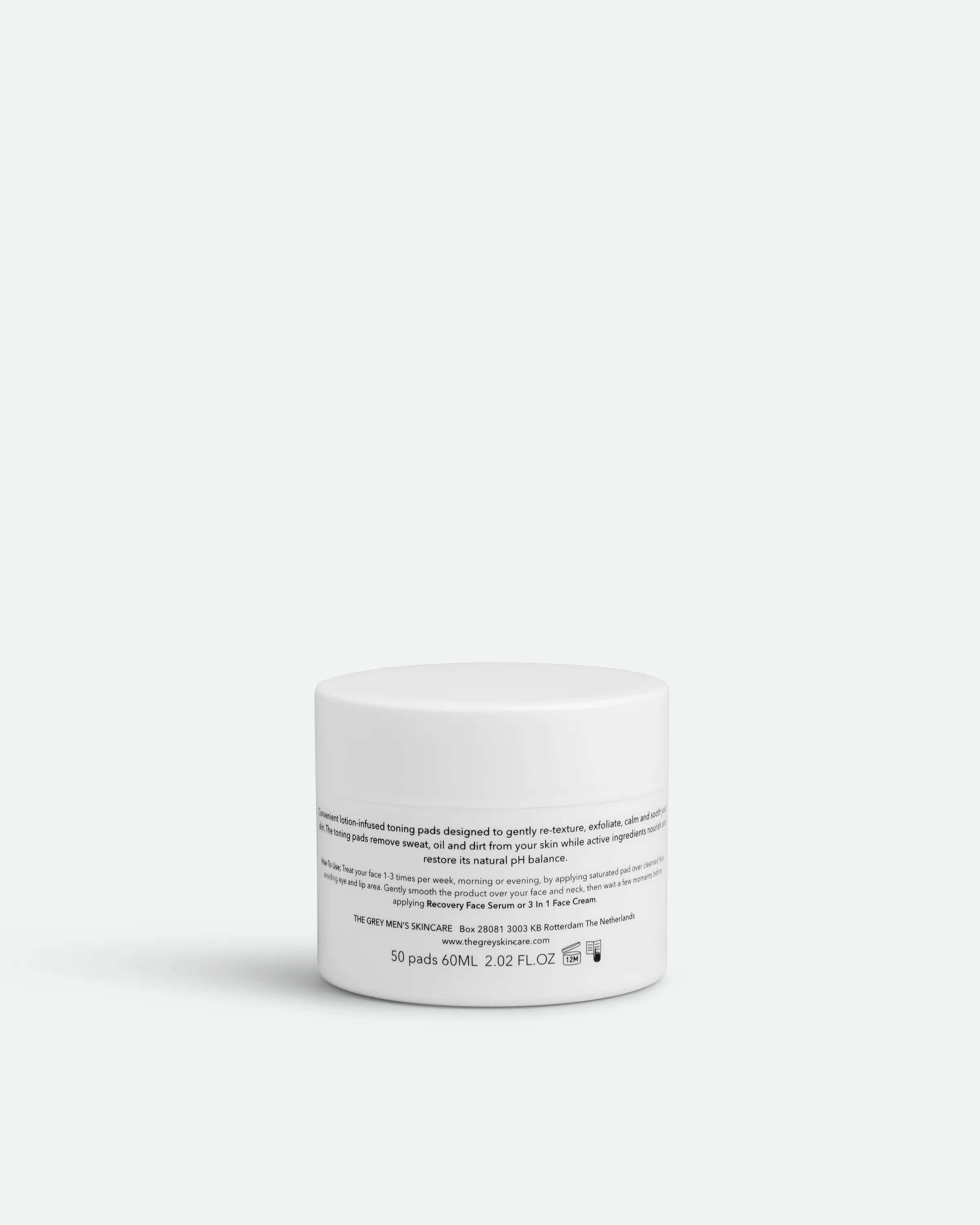 Mr. Regimen The Grey Exfoliating Toning Pads 